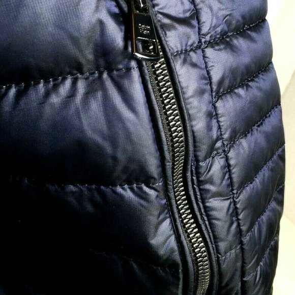 Calvin Klein Blue Packable Down Lightweight Vest - Picture 8 of 12
